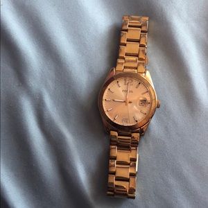 Fossil Rose gold watch